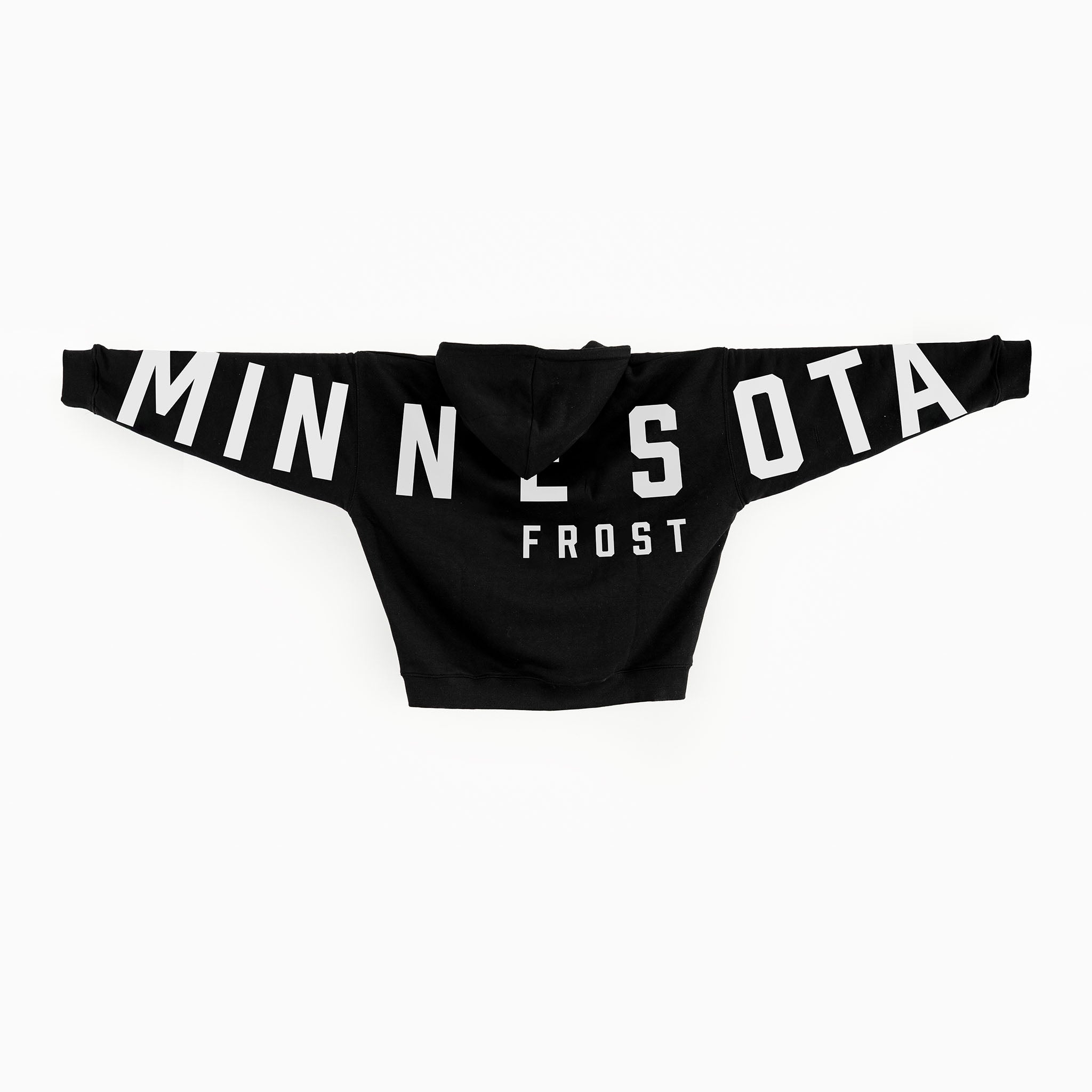 Adult Minnesota Frost Line Change Warm Up Hoodie - Hoodie in S