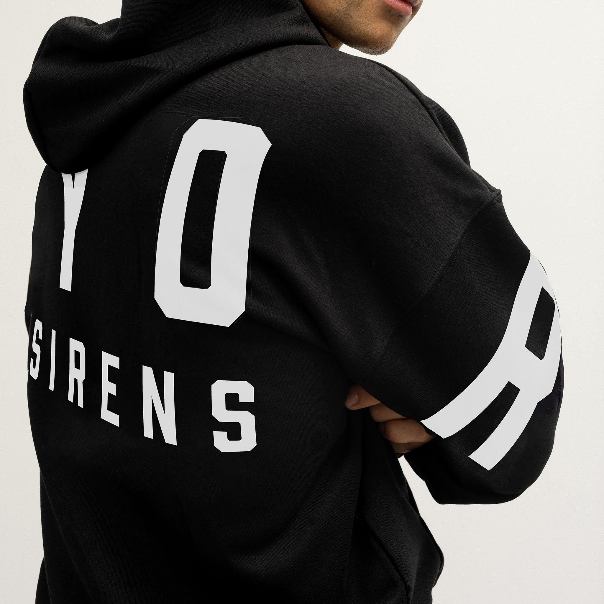 Adult New York Sirens Line Change Warm Up Hoodie - Hoodie in S