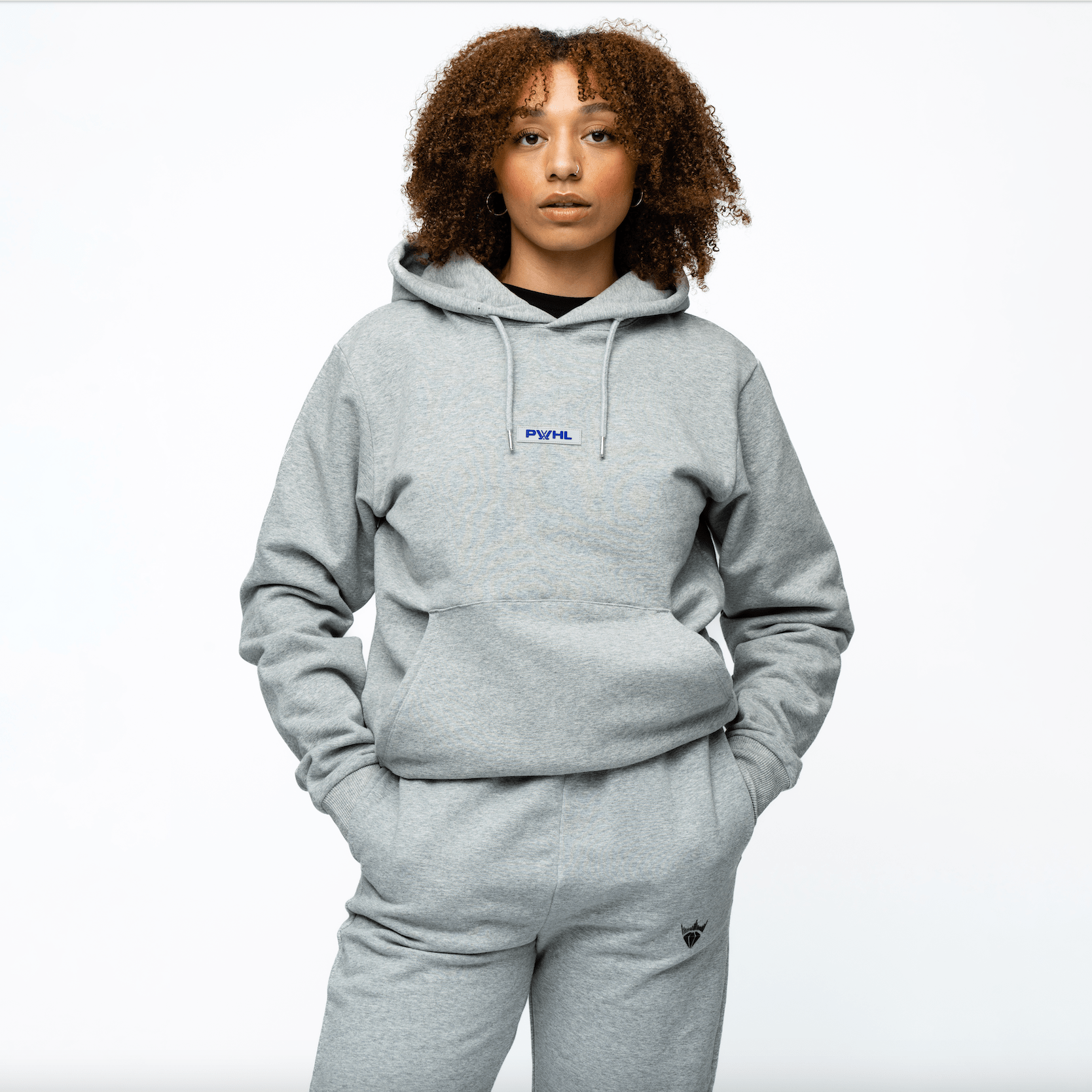 PWHL Adult Royalty Inau6ural 6 Cloud Hoodie - Hoodie in Gray