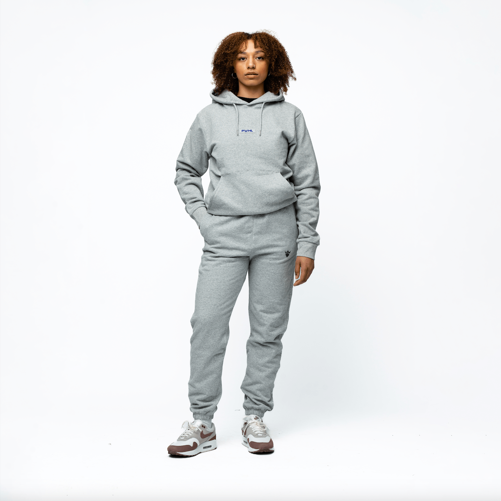 PWHL Adult Royalty Inau6ural 6 Cloud Hoodie - Hoodie in Gray