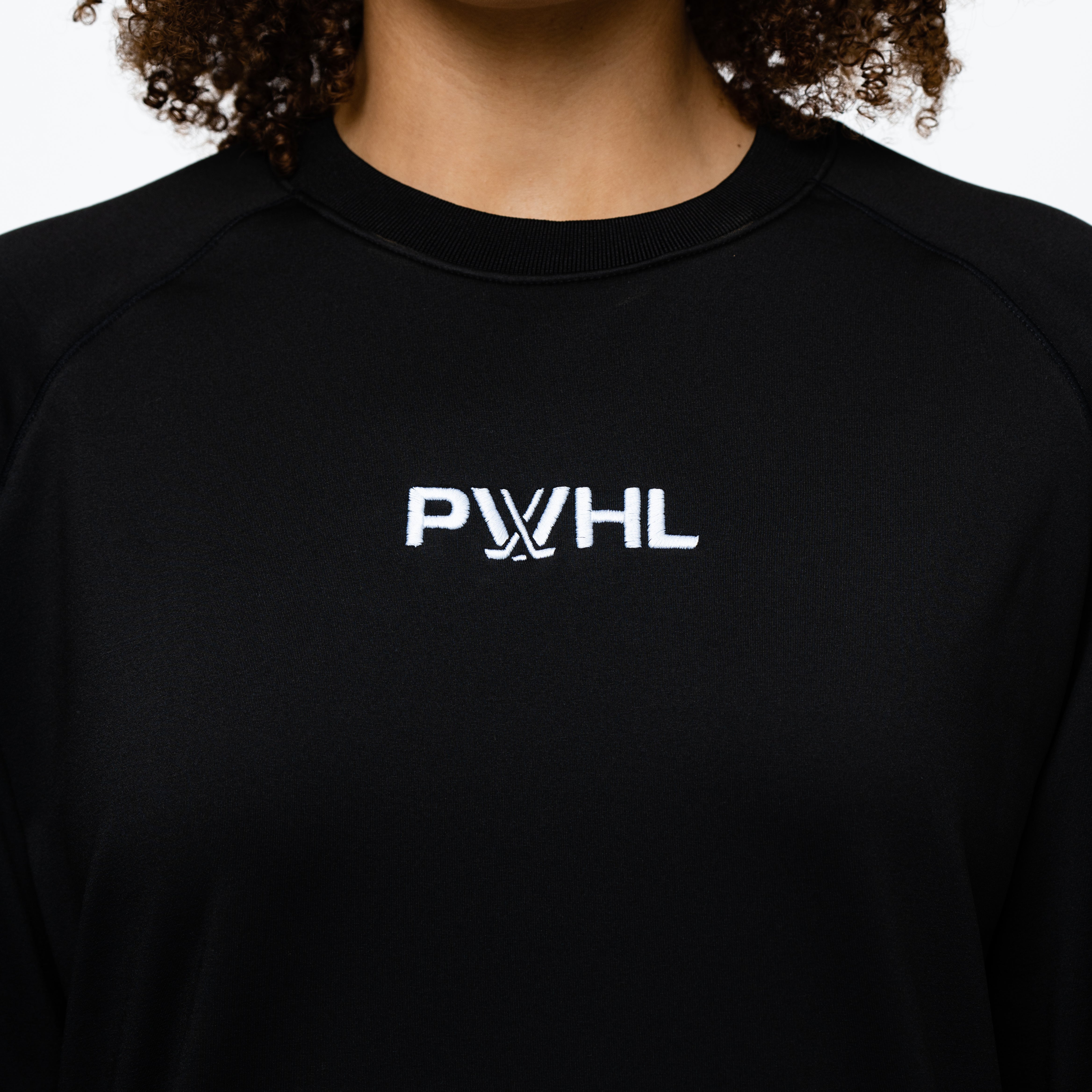 PWHL Adult Royalty Inau6ural 6 HOF Crew - Crewneck in Black
