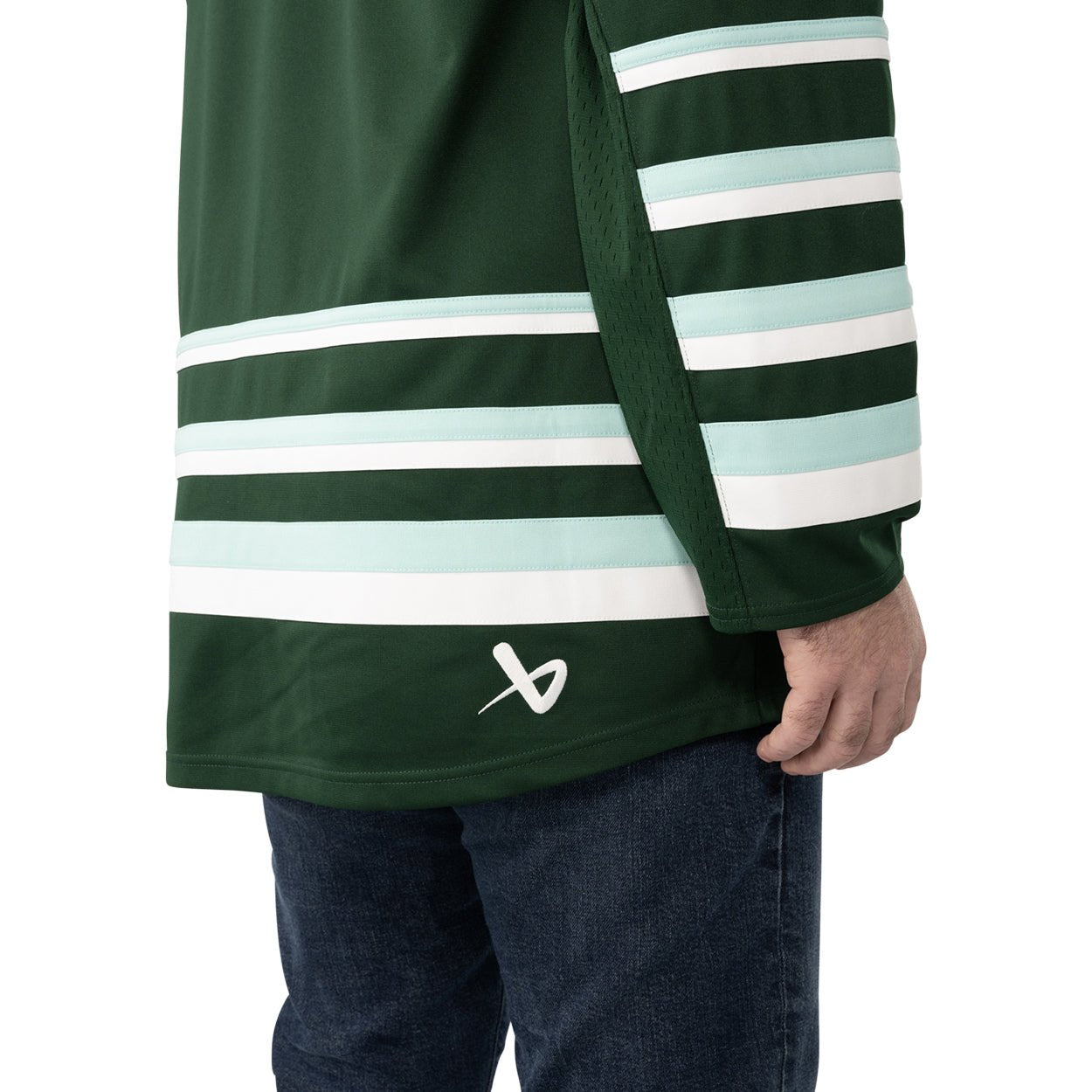 Boston Fleet Adult Bauer Replica Home Jersey - Jersey in Green