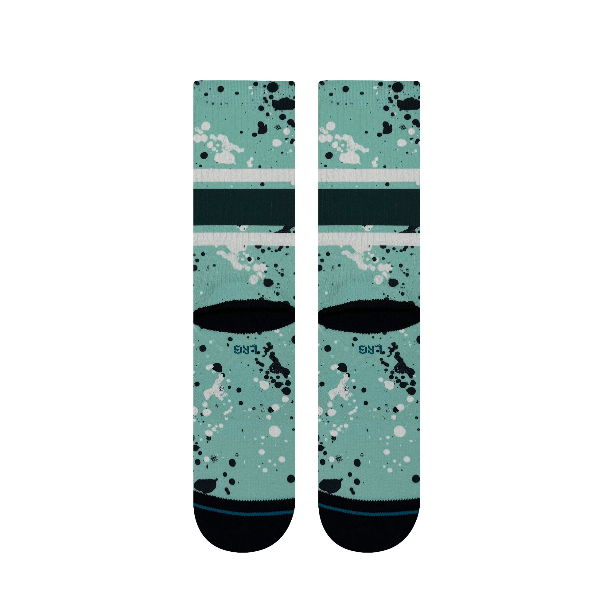 Boston Fleet Adult Stance Splatter Crew Socks - Socks in Mint