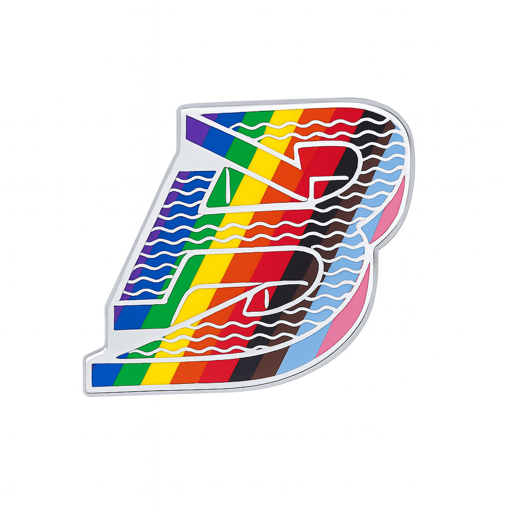 Boston Fleet Pride Pin - Pin in Rainbow