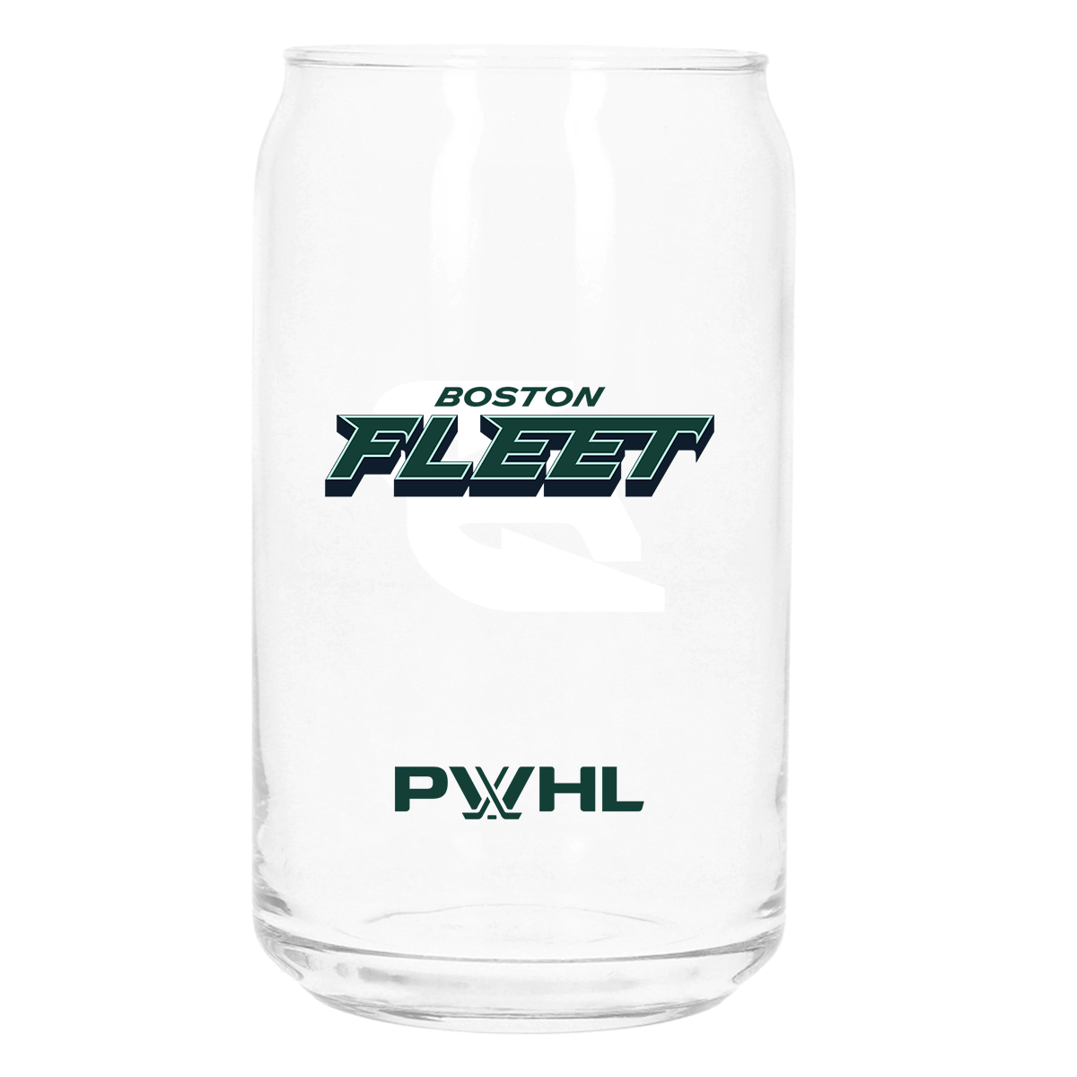 Boston Fleet Soda Can Glass - Drinkware in Clear