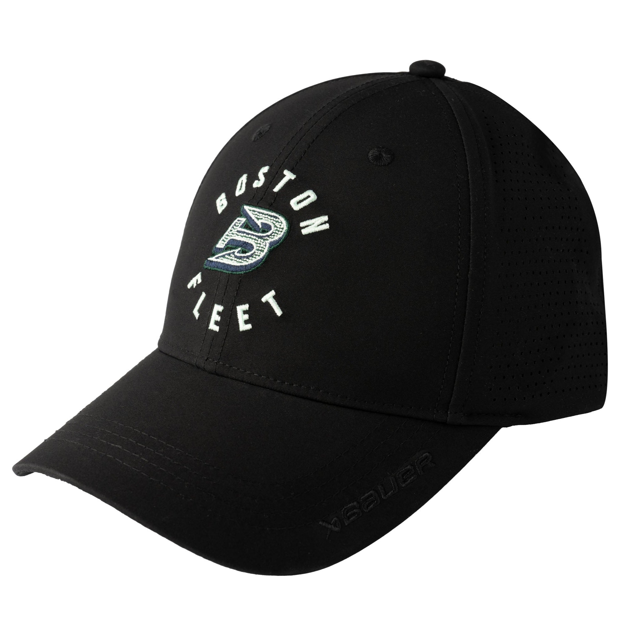 Boston Fleet Unisex Bauer Performance Logo Hat - Hat in Black