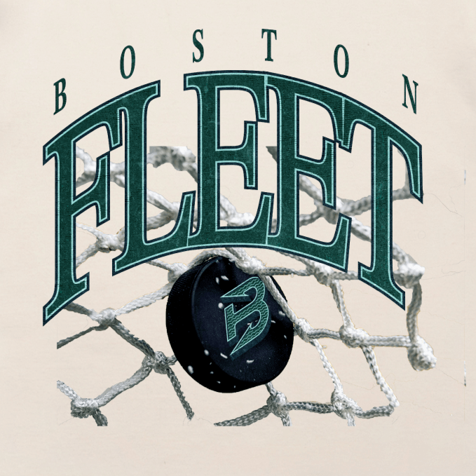 Boston Fleet Unisex Peace Collective Vintage Heavy Weight T-Shirt - T-Shirt in Cream