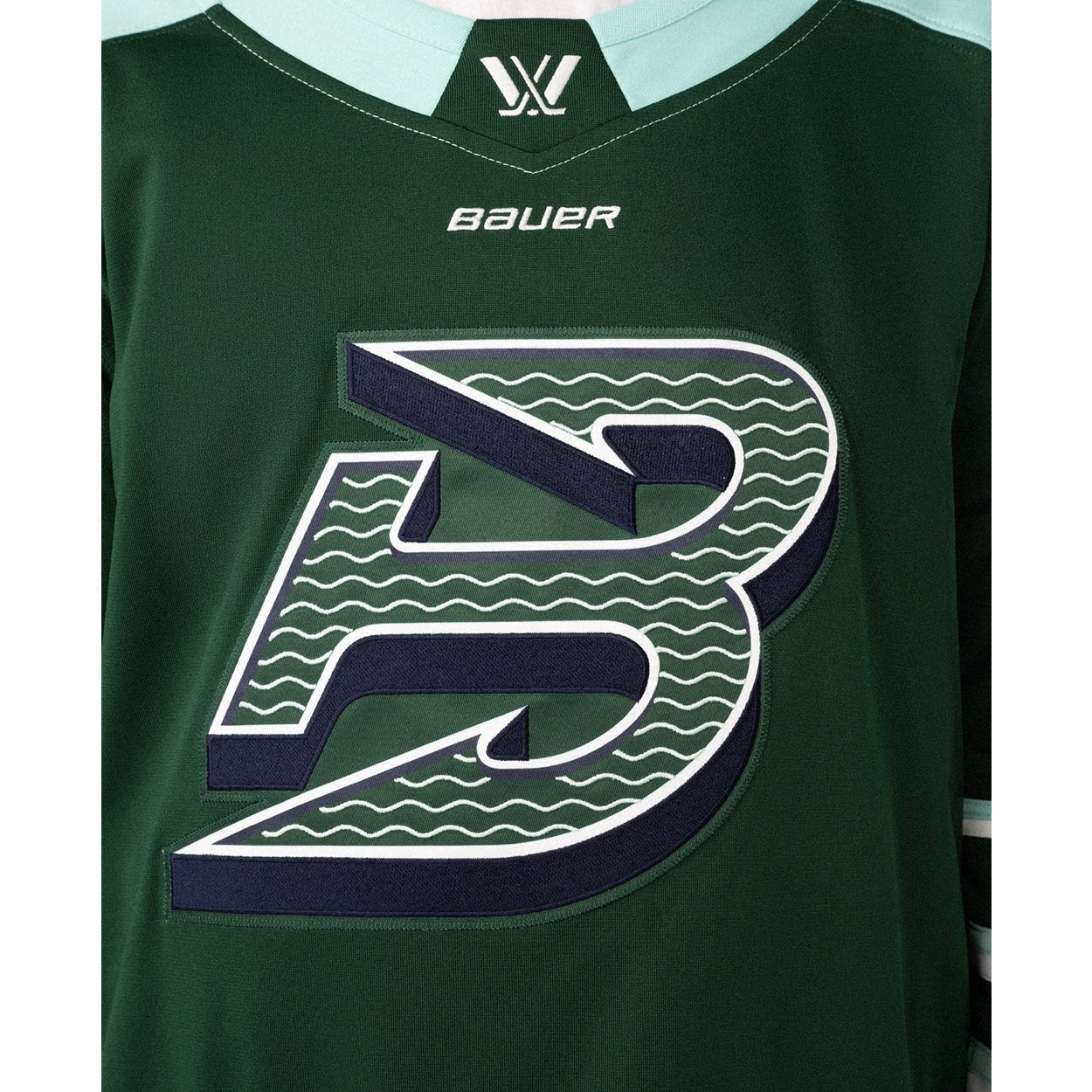 Boston Fleet Youth Bauer Replica Home Jersey - Jersey in Green