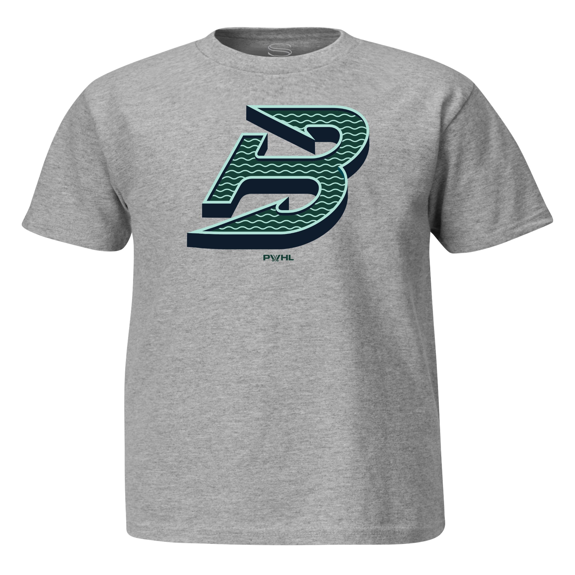 Boston Fleet Youth Stadium Essentials Logo T-Shirt - T-Shirt in Grey