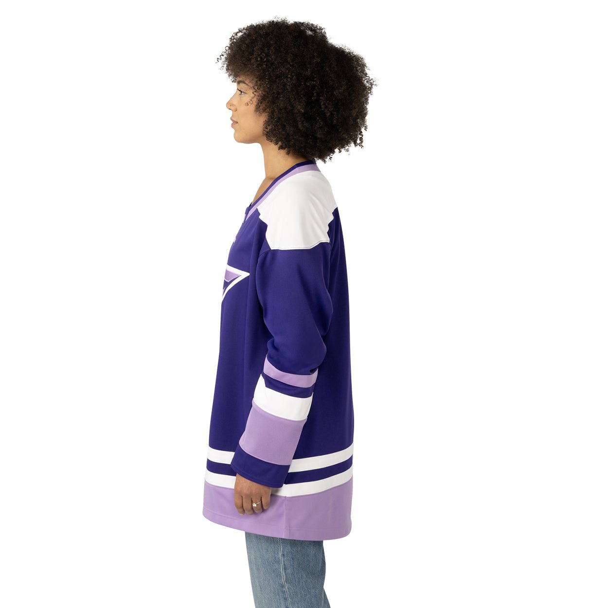 Minnesota Frost Adult Bauer Replica Home Jersey - Jersey in Purple