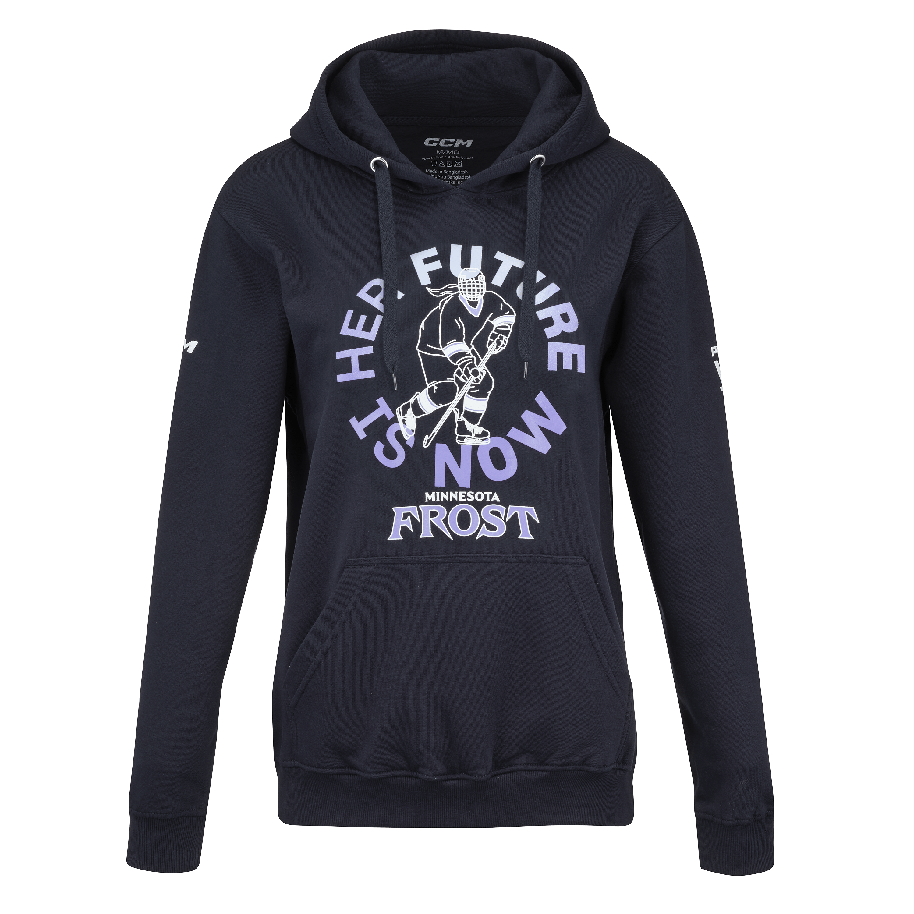 Minnesota Frost Adult CCM Her Future is Now Player Graphic Hoodie - Hoodie in Navy