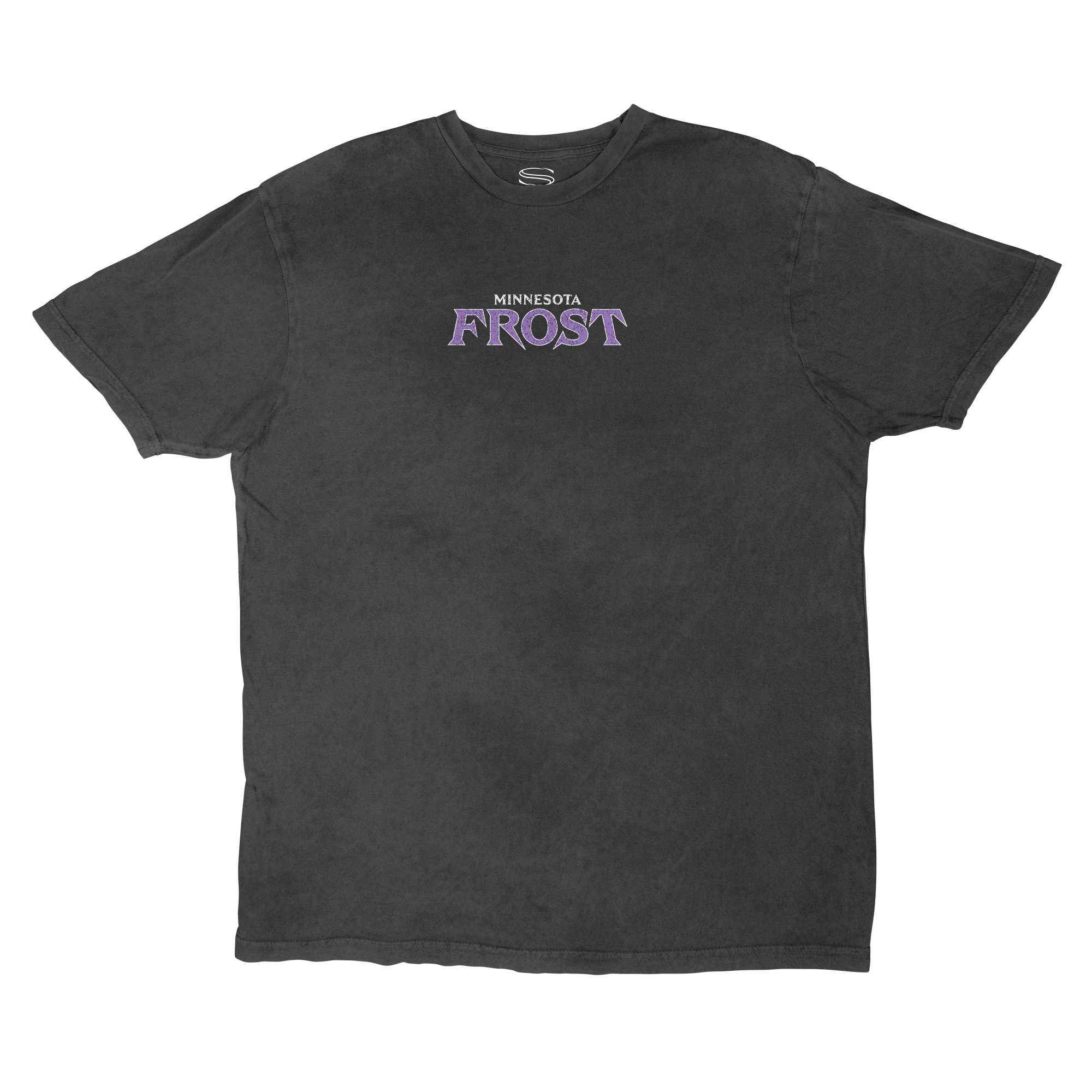 Pre - Order Minnesota Frost Adult Stadium Essentials Get Back Vintage T-Shirt - T-Shirt in Vintage Black