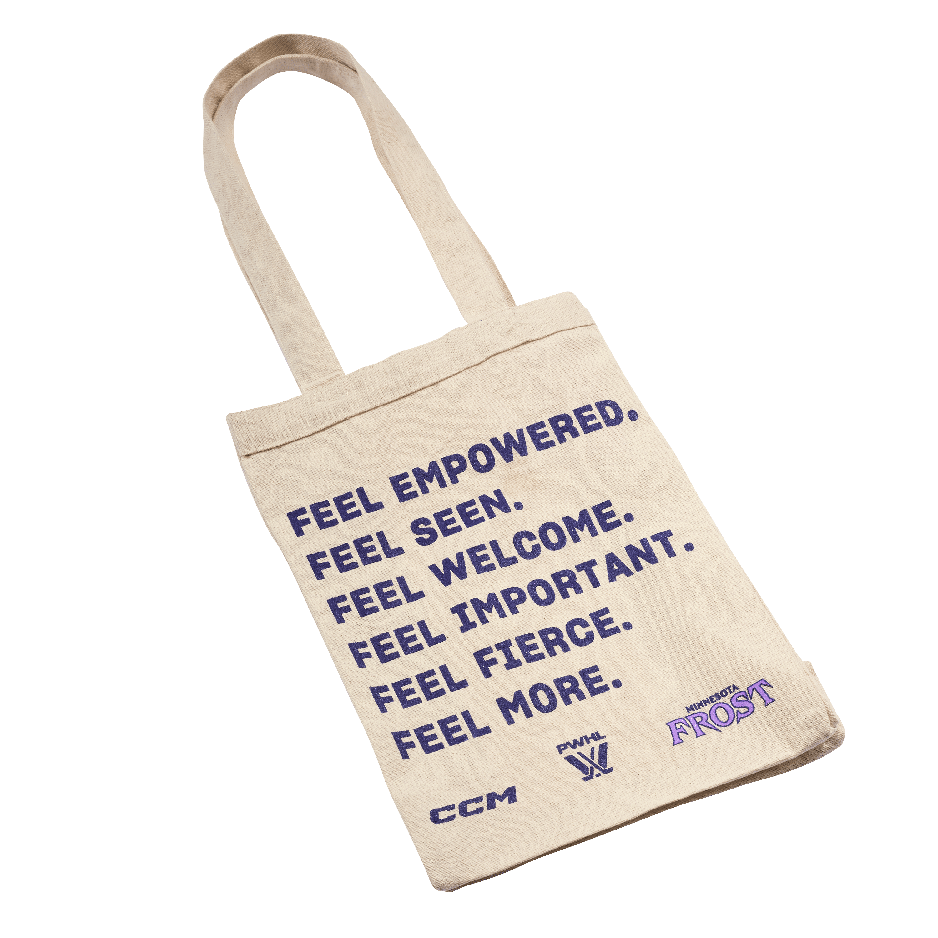 Minnesota Frost CCM Her Time Is Now Tote - Tote in Natural