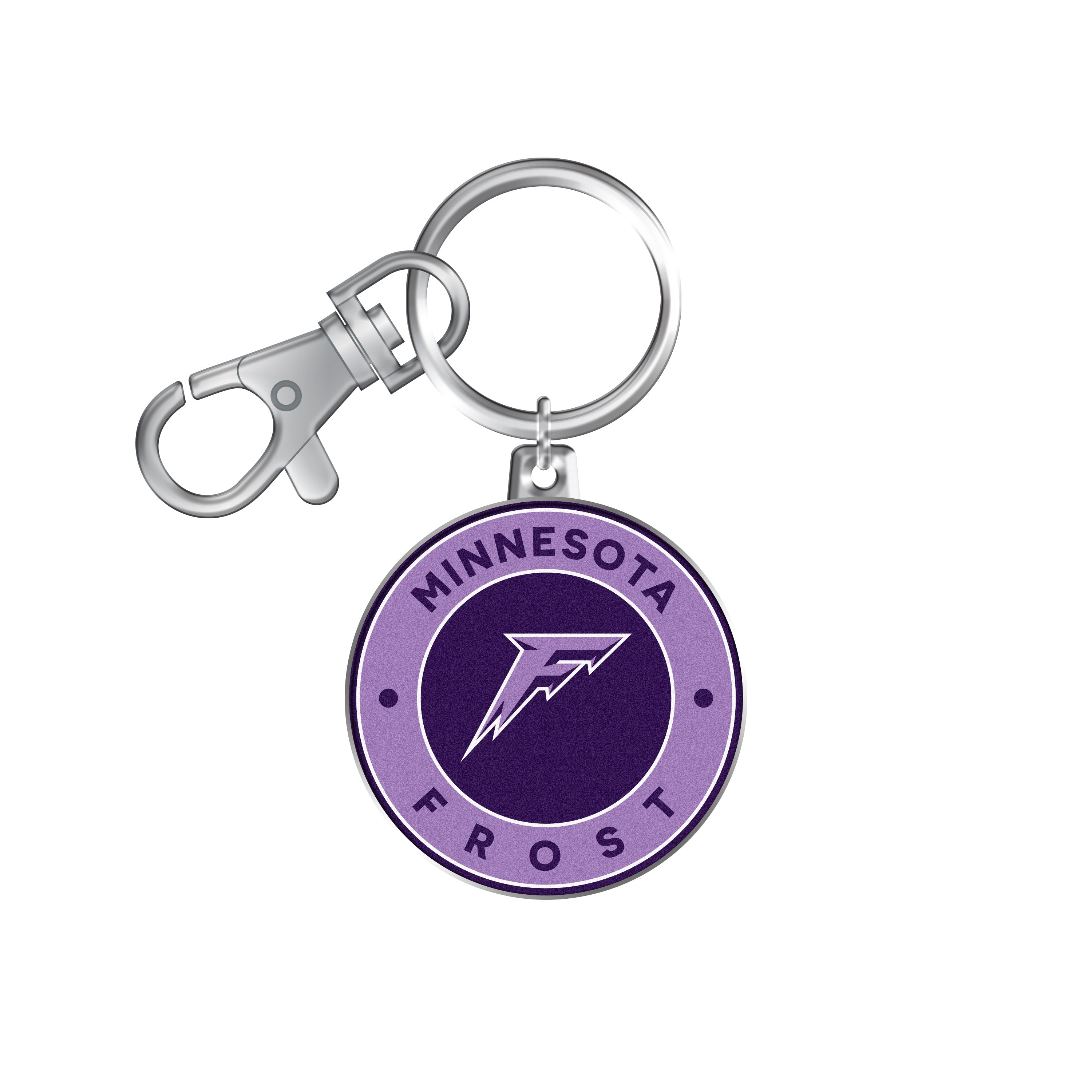 Minnesota Frost Keychain - Keychains in Purple
