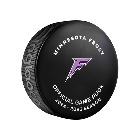 Minnesota Frost Official Game Day Puck