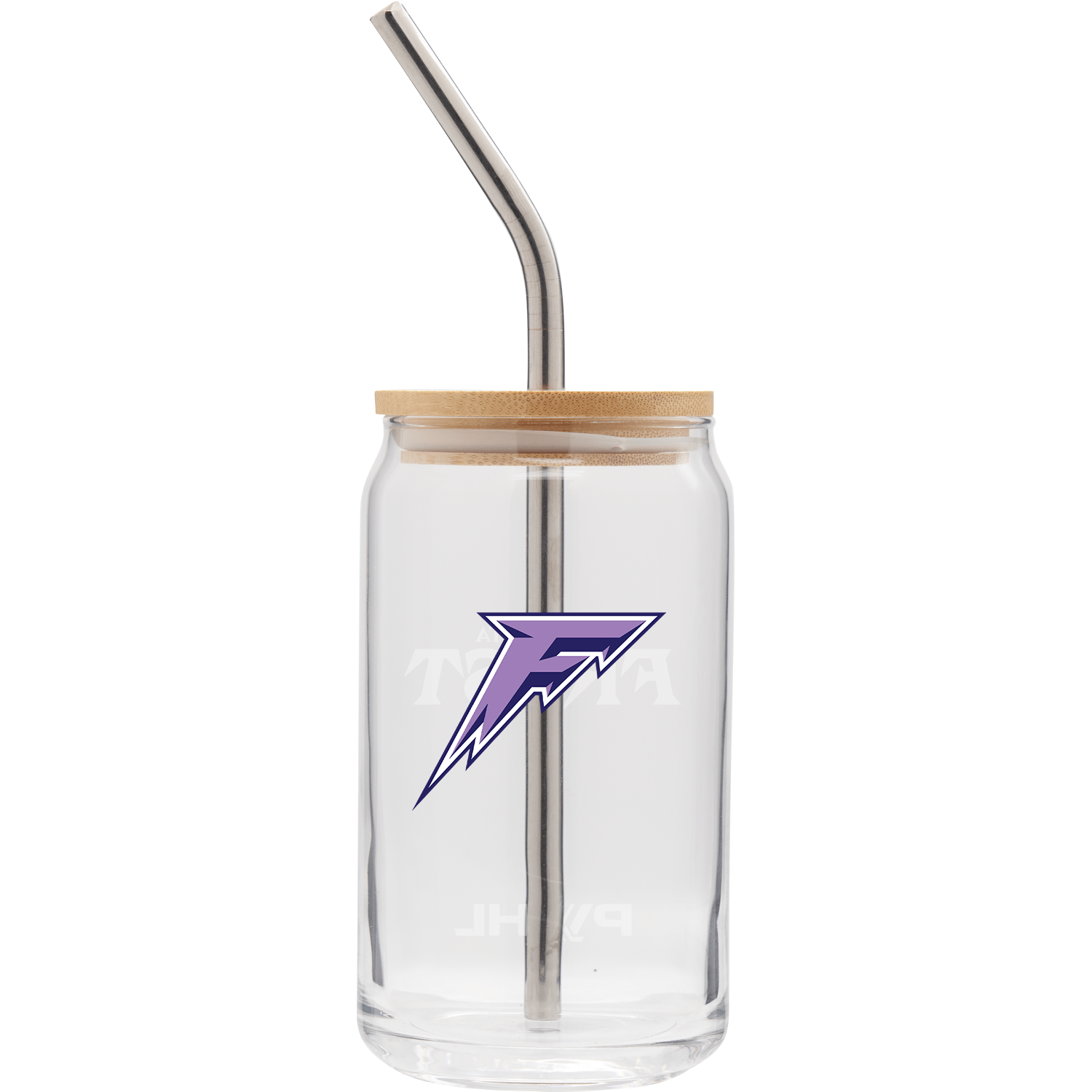 Minnesota Frost Soda Can Glass with Lid and Straw - Drinkware in Clear