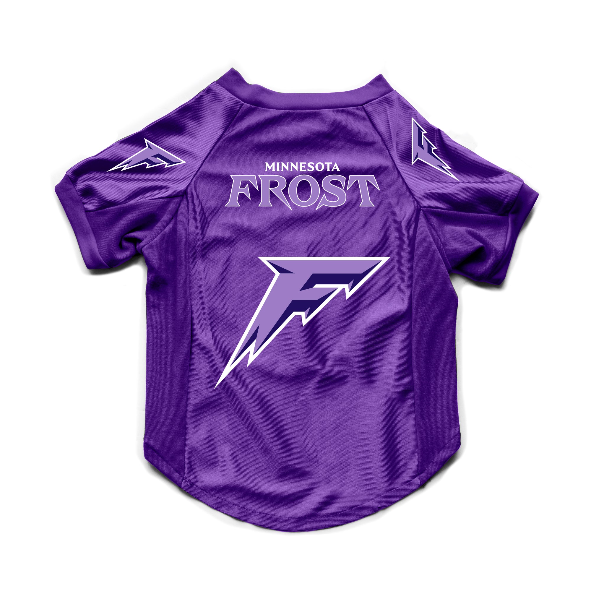 Minnesota Frost Stretch Pet Jersey - Pet in Purple