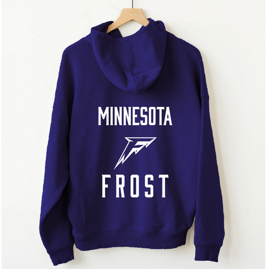 Minnesota Frost Unisex Line Change Back Hit Hockey Hoodie