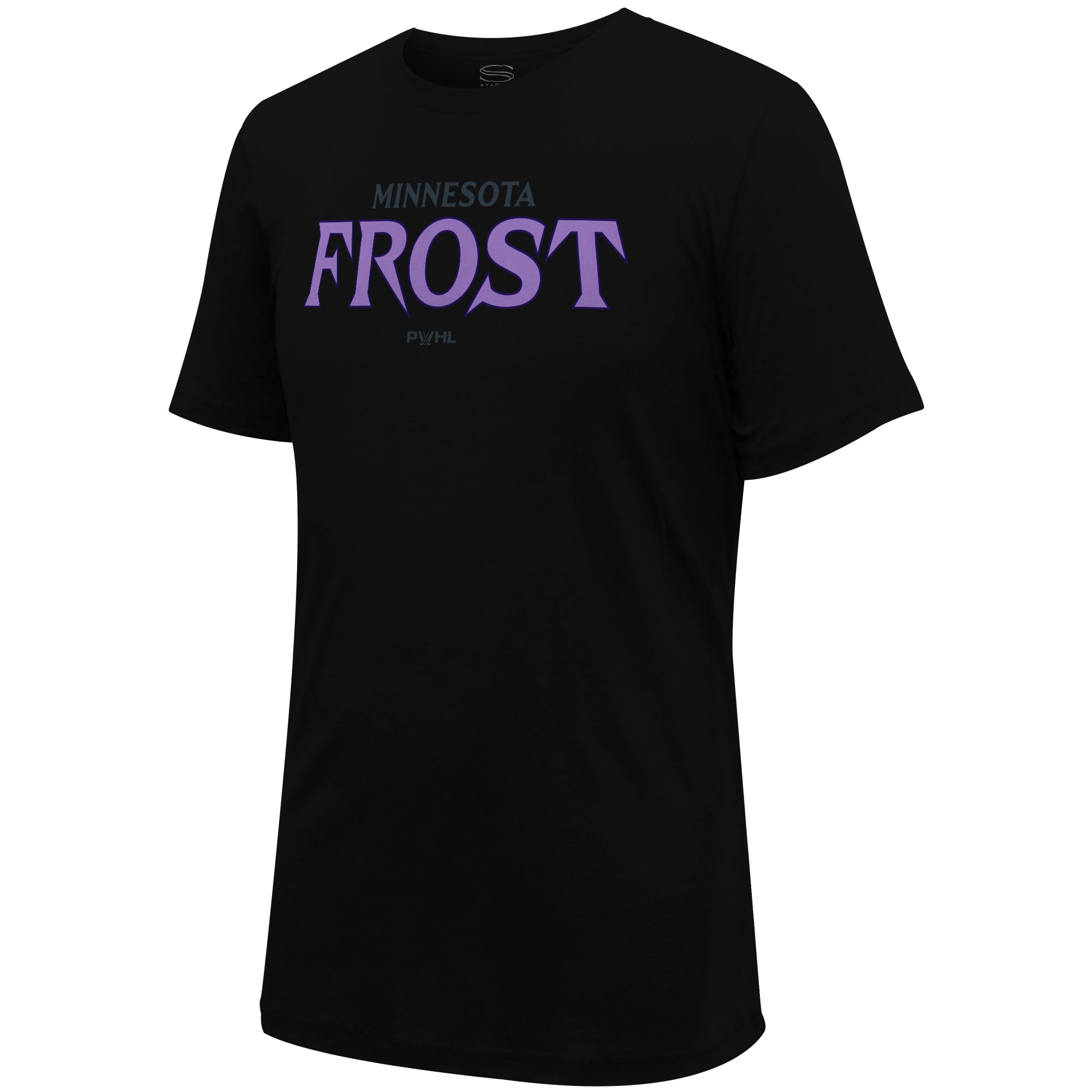 Minnesota Frost Unisex Stadium Essentials Wordmark T-Shirt - T-Shirt in Black