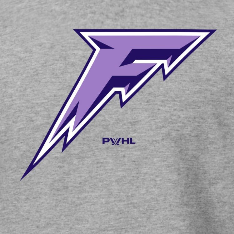 Minnesota Frost Youth Stadium Essentials Logo T-Shirt - T-Shirt in Grey