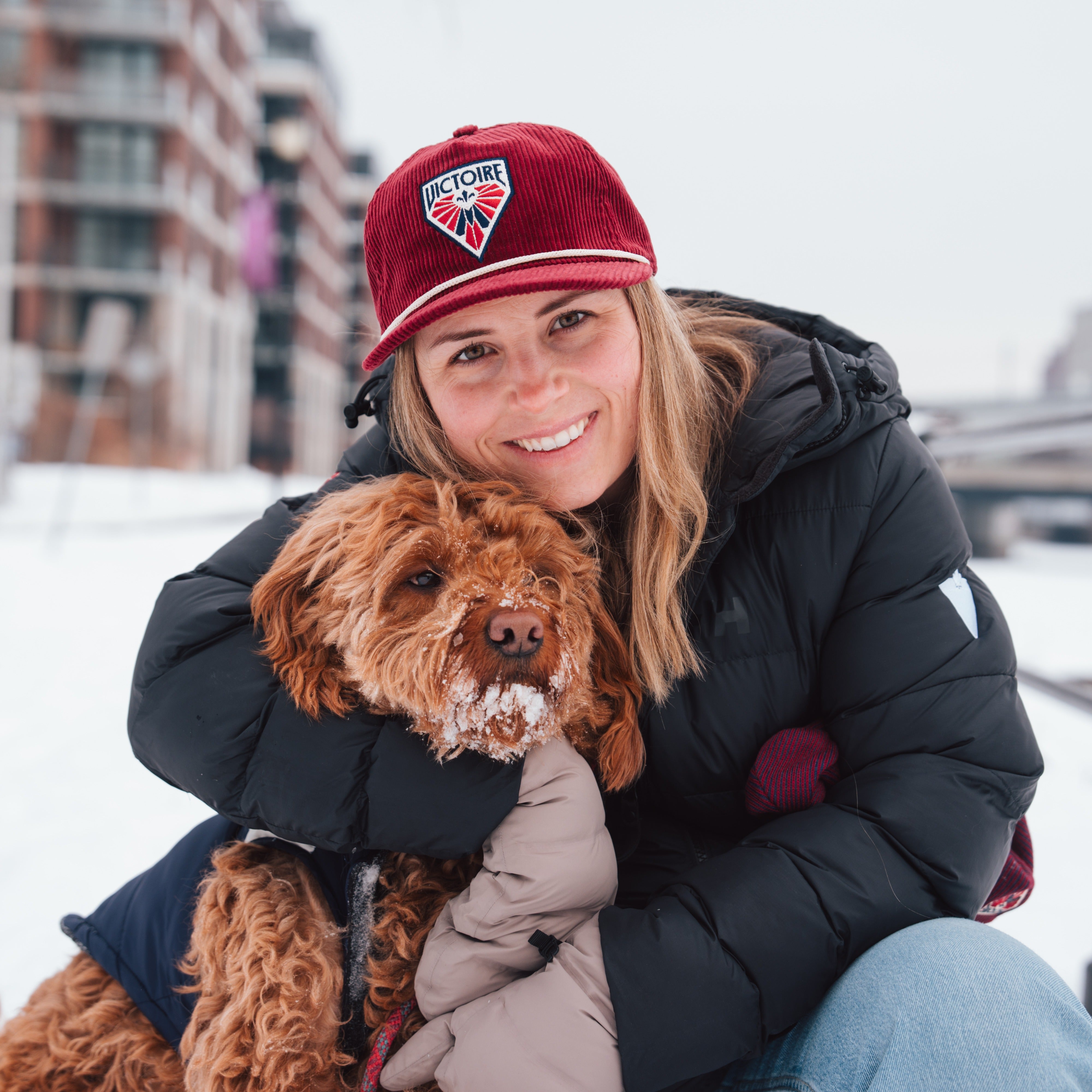 Montreal Victoire Adult Celly Logo Corduroy Hat