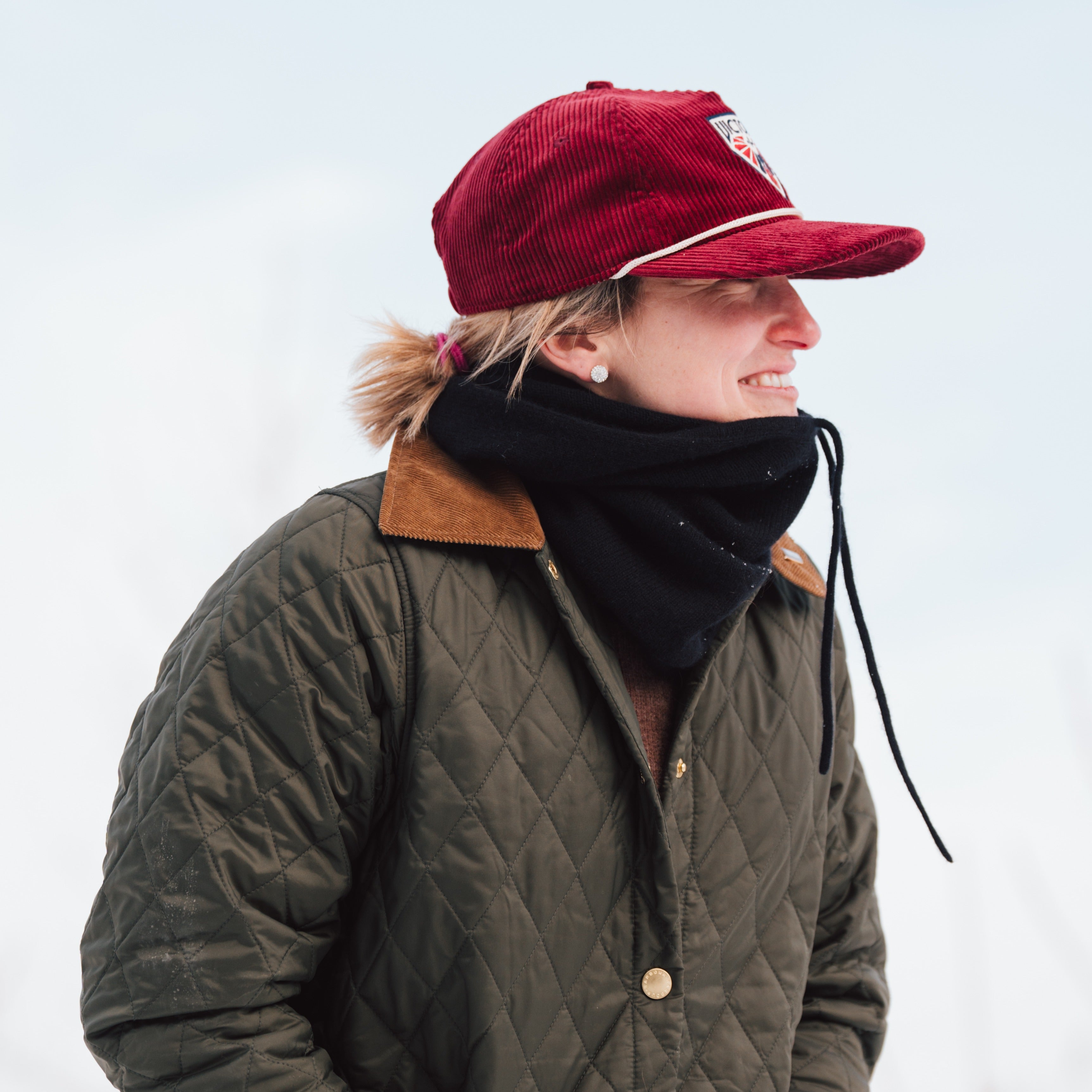 Montreal Victoire Adult Celly Logo Corduroy Hat