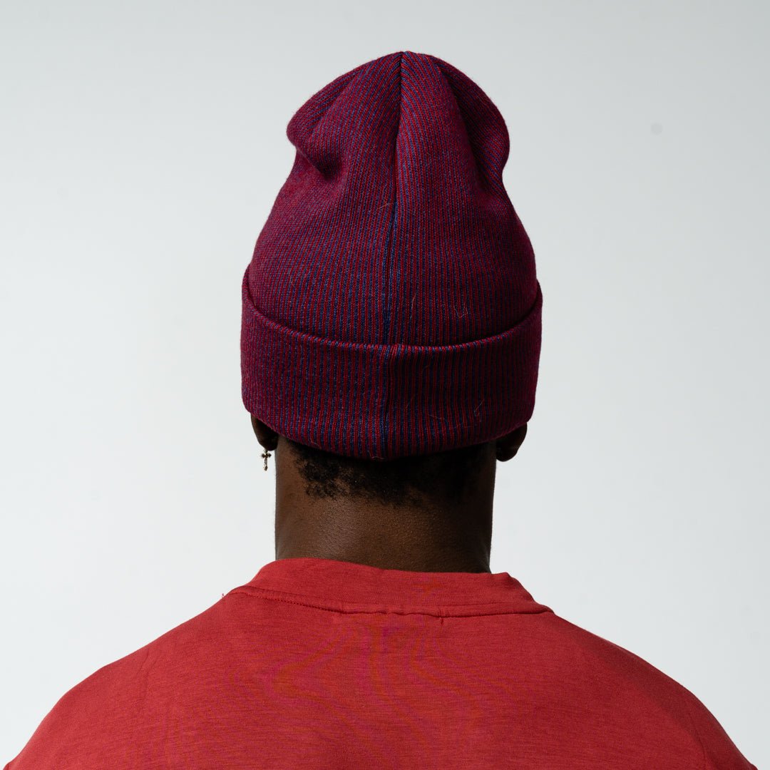 Montreal Victoire Adult Royalty Double Knit Toque - Hat in Maroon