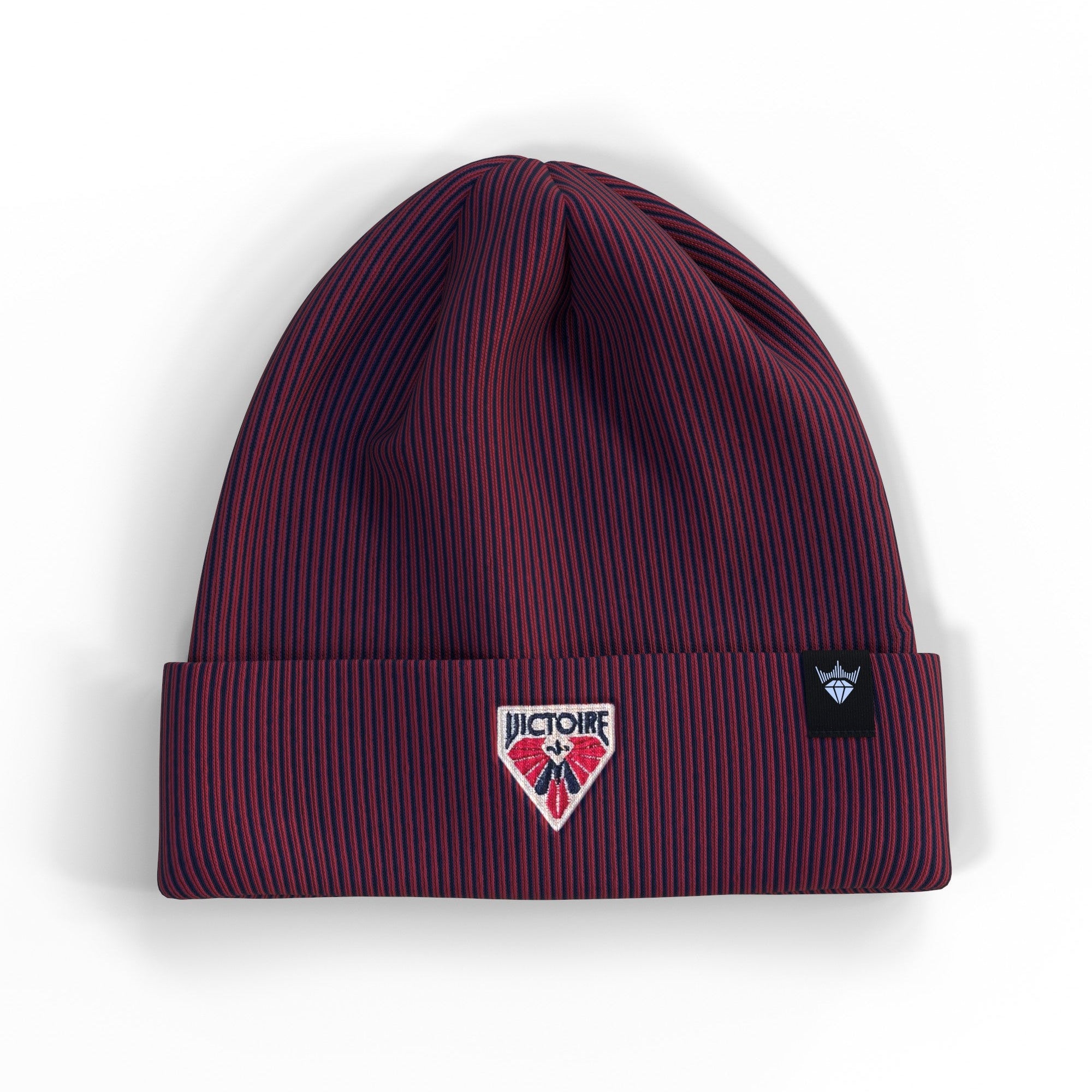 Montreal Victoire Adult Royalty Double Knit Toque - Hat in Maroon