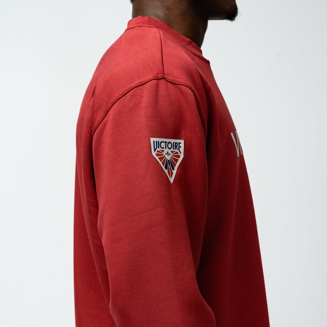 Montreal Victoire Adult Royalty Mythical Crewneck - Crewneck in Maroon