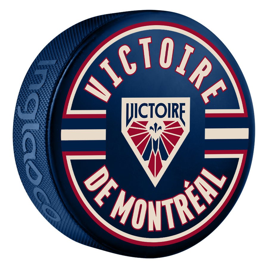Montreal Victoire Coloured Puck - Pucks in Blue