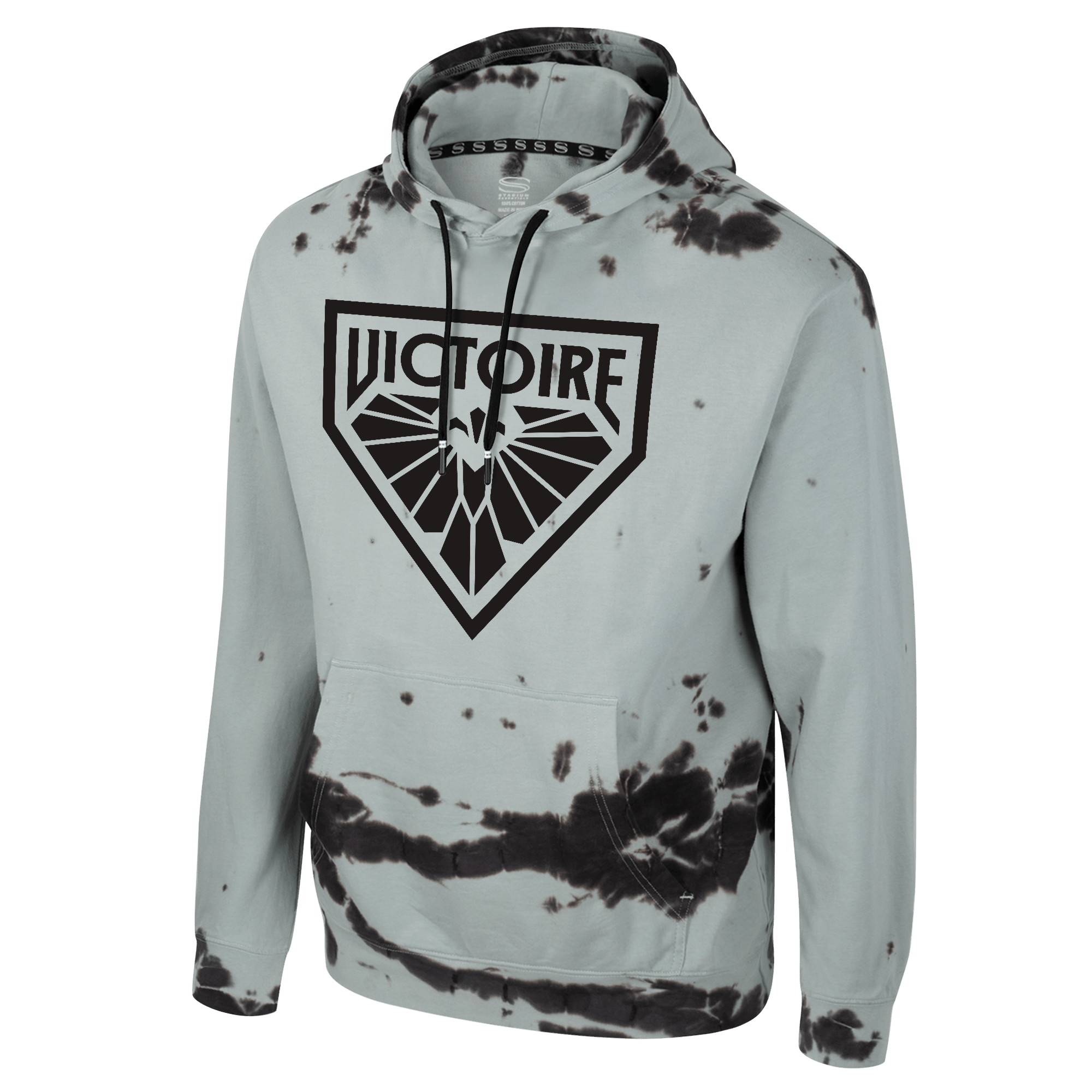 Montreal Victoire Adult Stadium Essentials Washed Hoodie - Hoodie in Grey