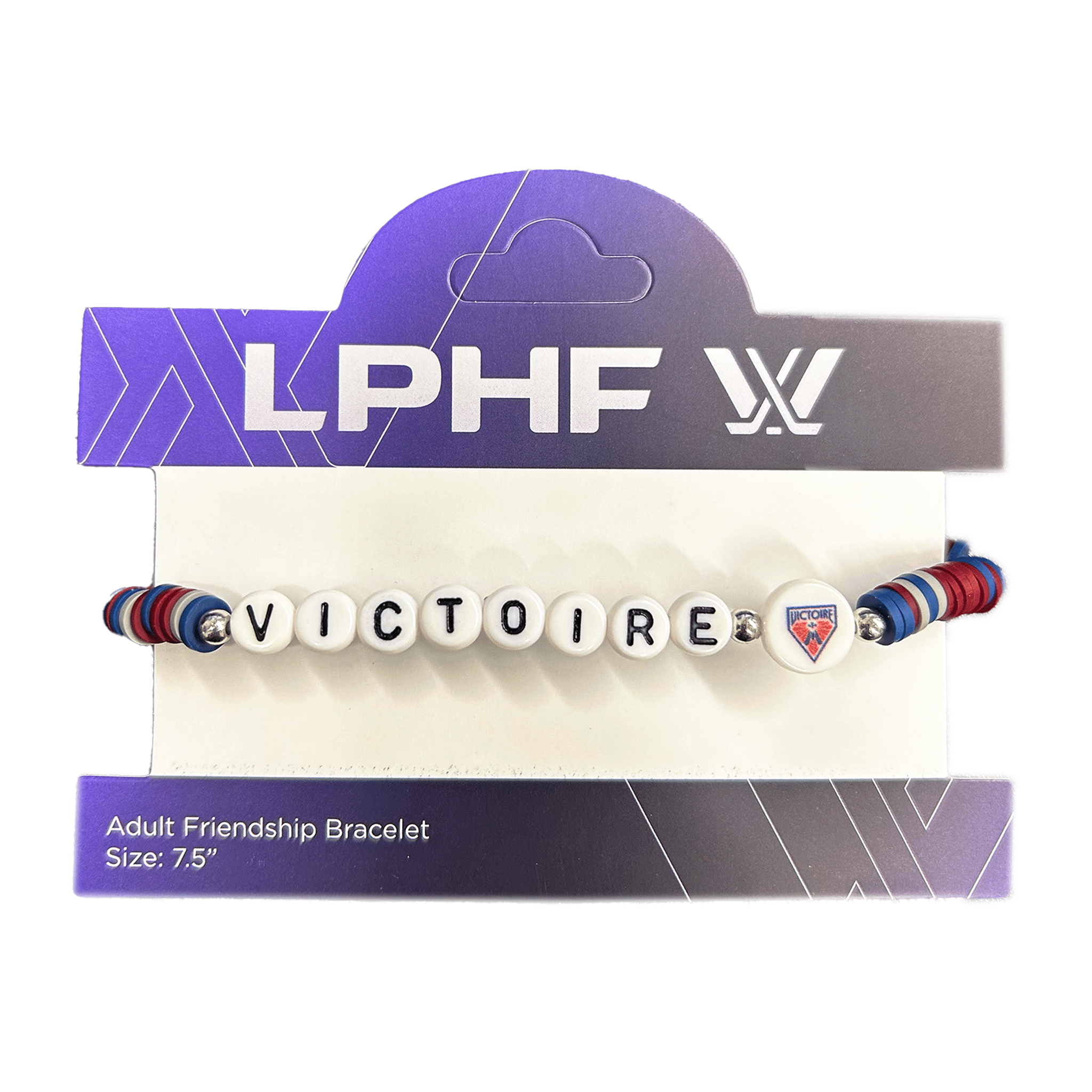 Montreal Victoire Friendship Bracelet - Jewelry in Maroon