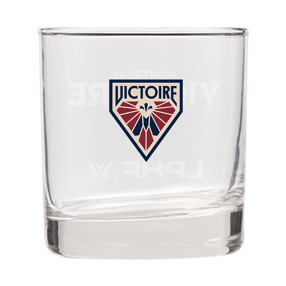 Montreal Victoire Rocks Glass - Drinkware in Clear