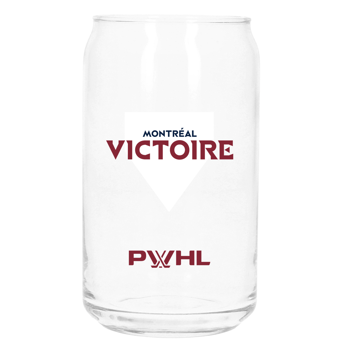 Montreal Victoire Soda Can Glass - Drinkware in Clear