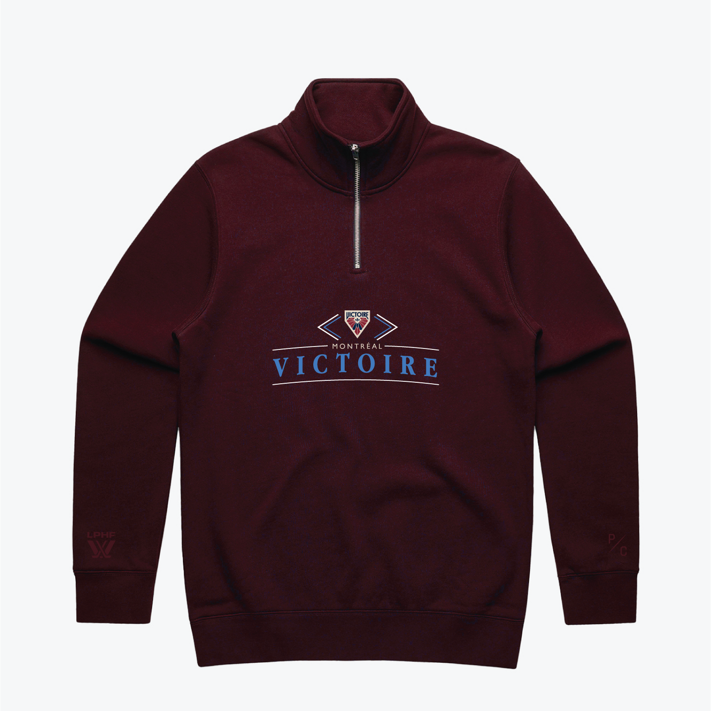 Montreal Victoire Unisex Peace Collective Fleece Quarter Zip