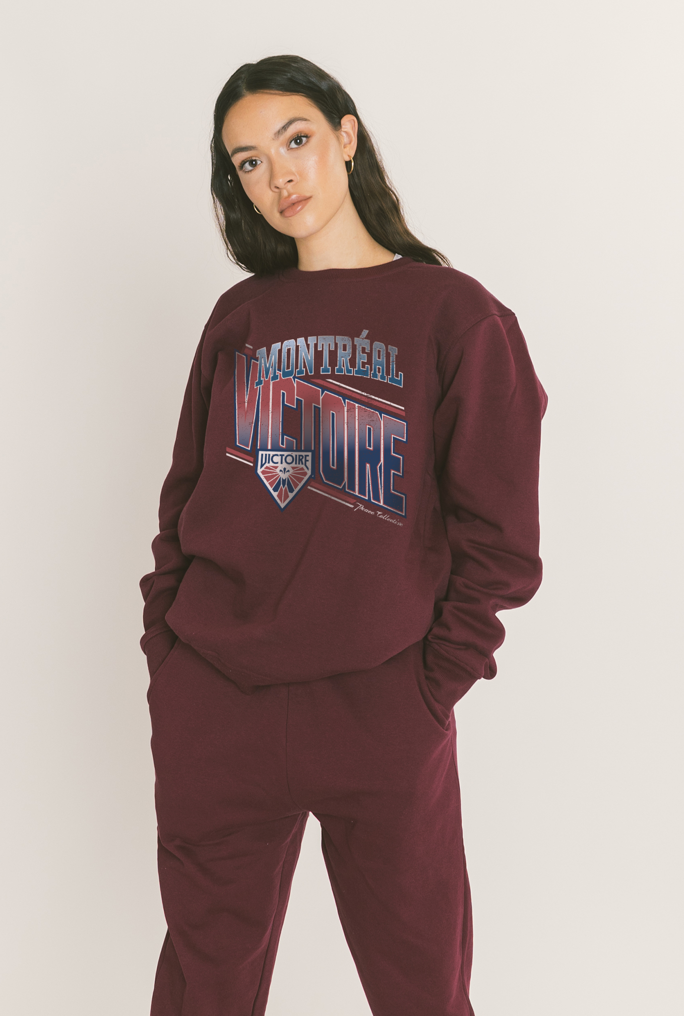 Montreal Victoire Unisex Peace Collective Vintage Fleece Crew