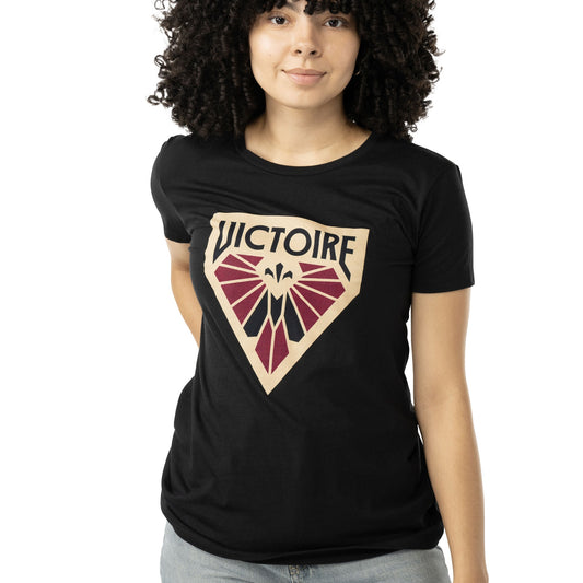 T-shirt femme Bauer logo avant nom arrière Victoire de Montréal