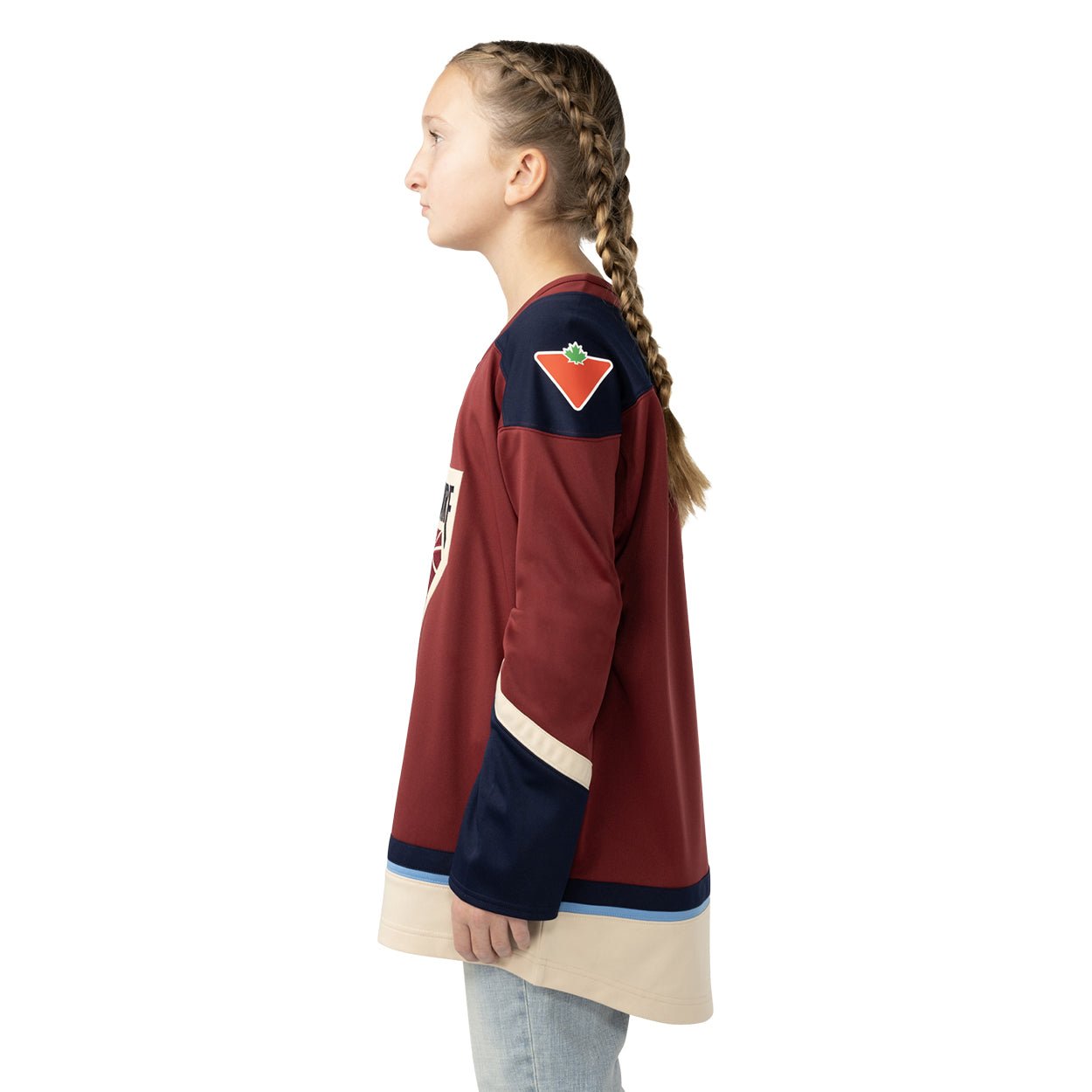 Montreal Victoire Youth Bauer Replica Home Jersey - Jersey in Maroon