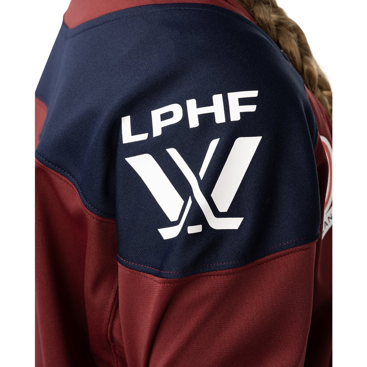 Montreal Victoire Youth Bauer Replica Home Jersey - Jersey in Maroon