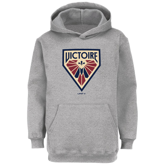 Montreal Victoire Youth Stadium Essentials Logo Hoodie