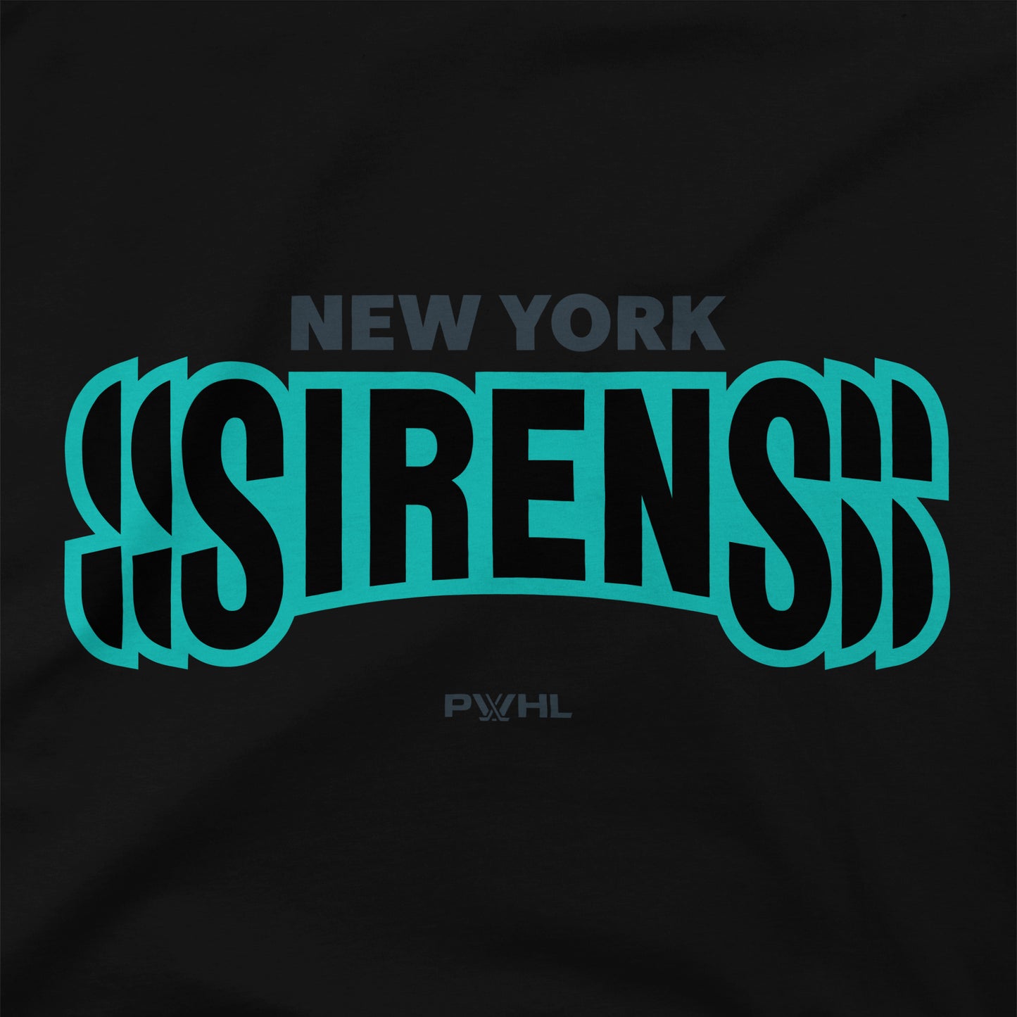 New York Sirens Unisex Stadium Essentials Wordmark T-Shirt