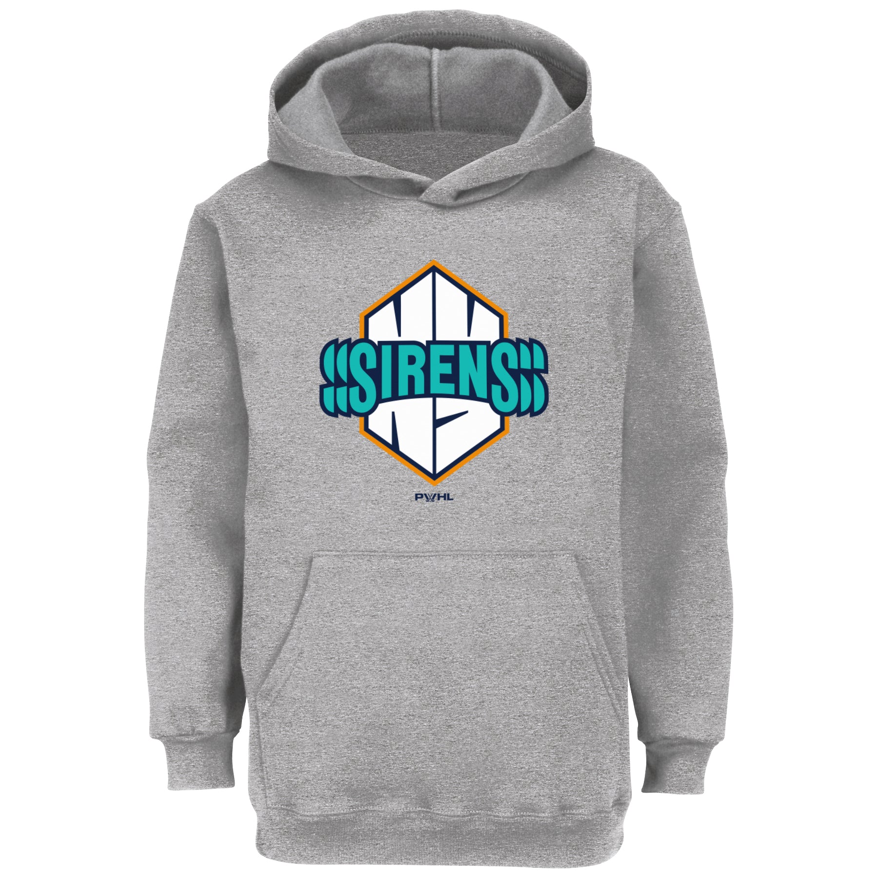 New York Sirens Youth Stadium Essentials Logo Hoodie - Hoodie in Grey