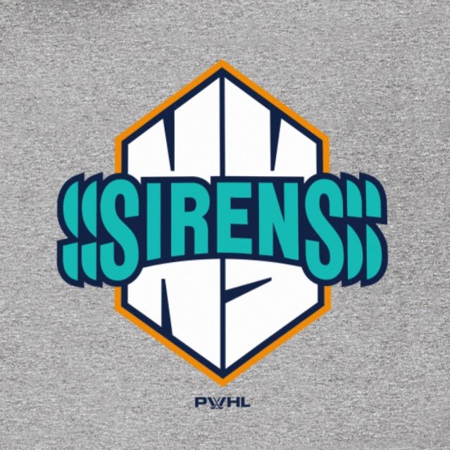 New York Sirens Youth Stadium Essentials Logo Hoodie - Hoodie in Grey