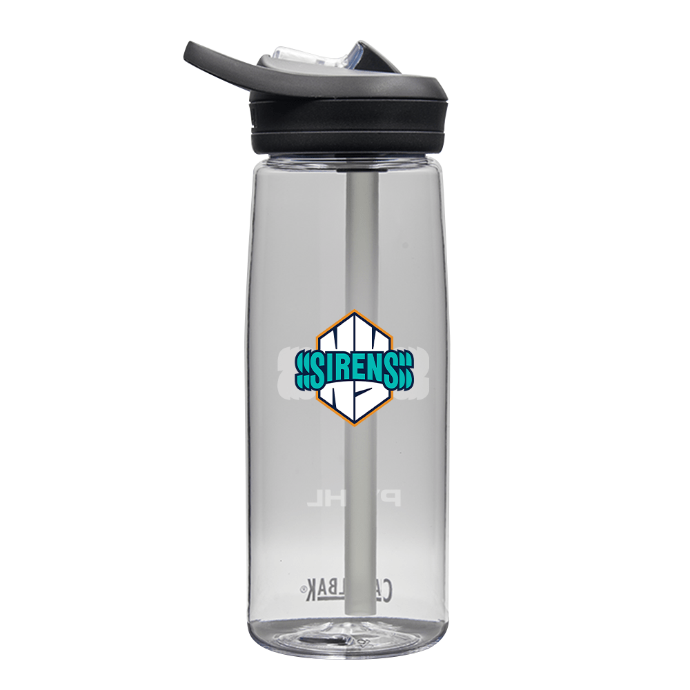 New York Sirens 25 oz CamelBak Eddy Bottle Tritan Renew - Drinkware in Charcoal