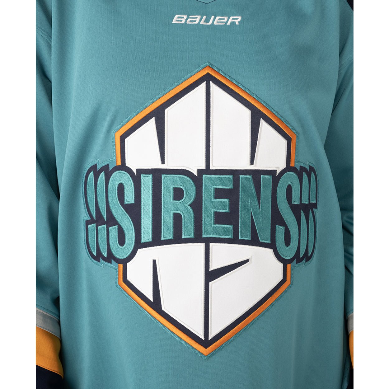 New York Sirens Adult Bauer Replica Home Jersey - Jersey in Teal