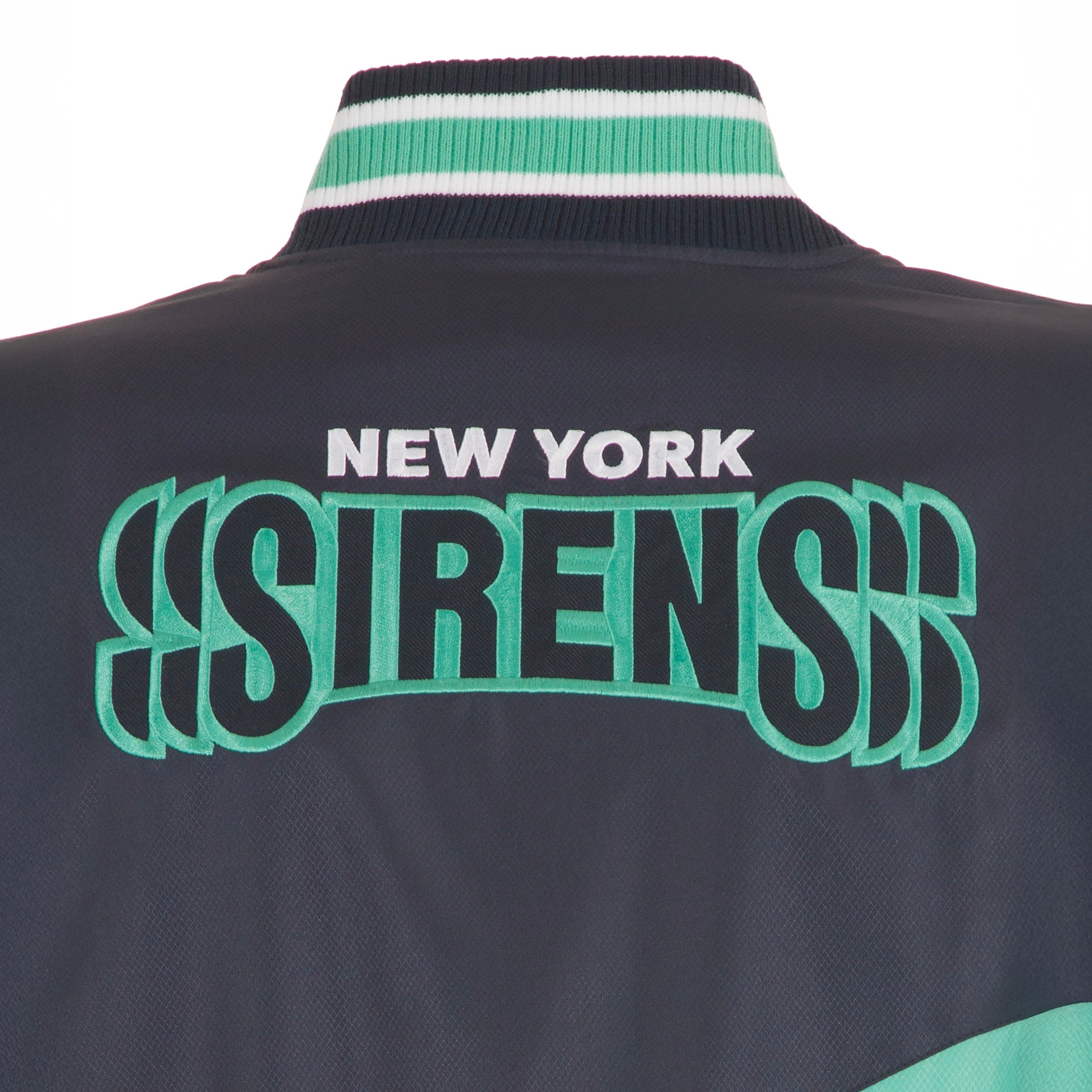 New York Sirens Adult Ripstop Nylon Colourblocked Jacket - Jacket in Navy