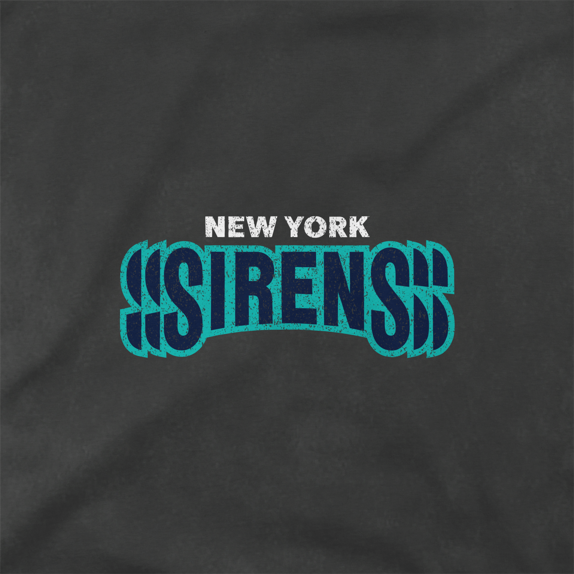 Pre - Order New York Sirens Adult Stadium Essentials Get Back Vintage T-Shirt - T-Shirt in Vintage Black