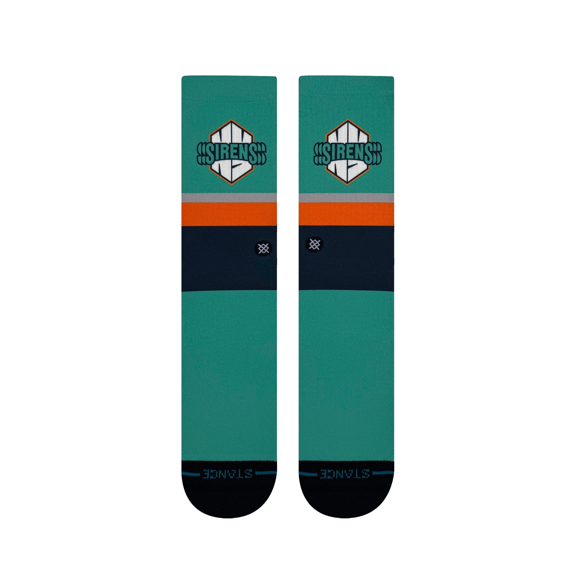 New York Sirens Adult Stance Home Jersey Crew Socks - Socks in Teal