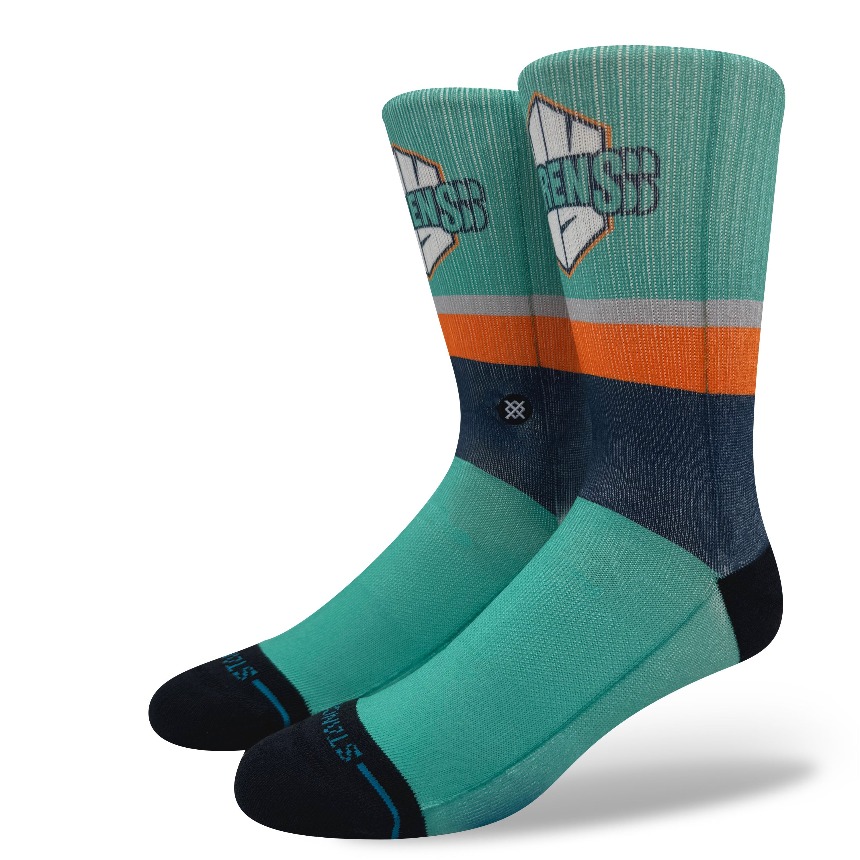 New York Sirens Adult Stance Home Jersey Crew Socks - Socks in Teal