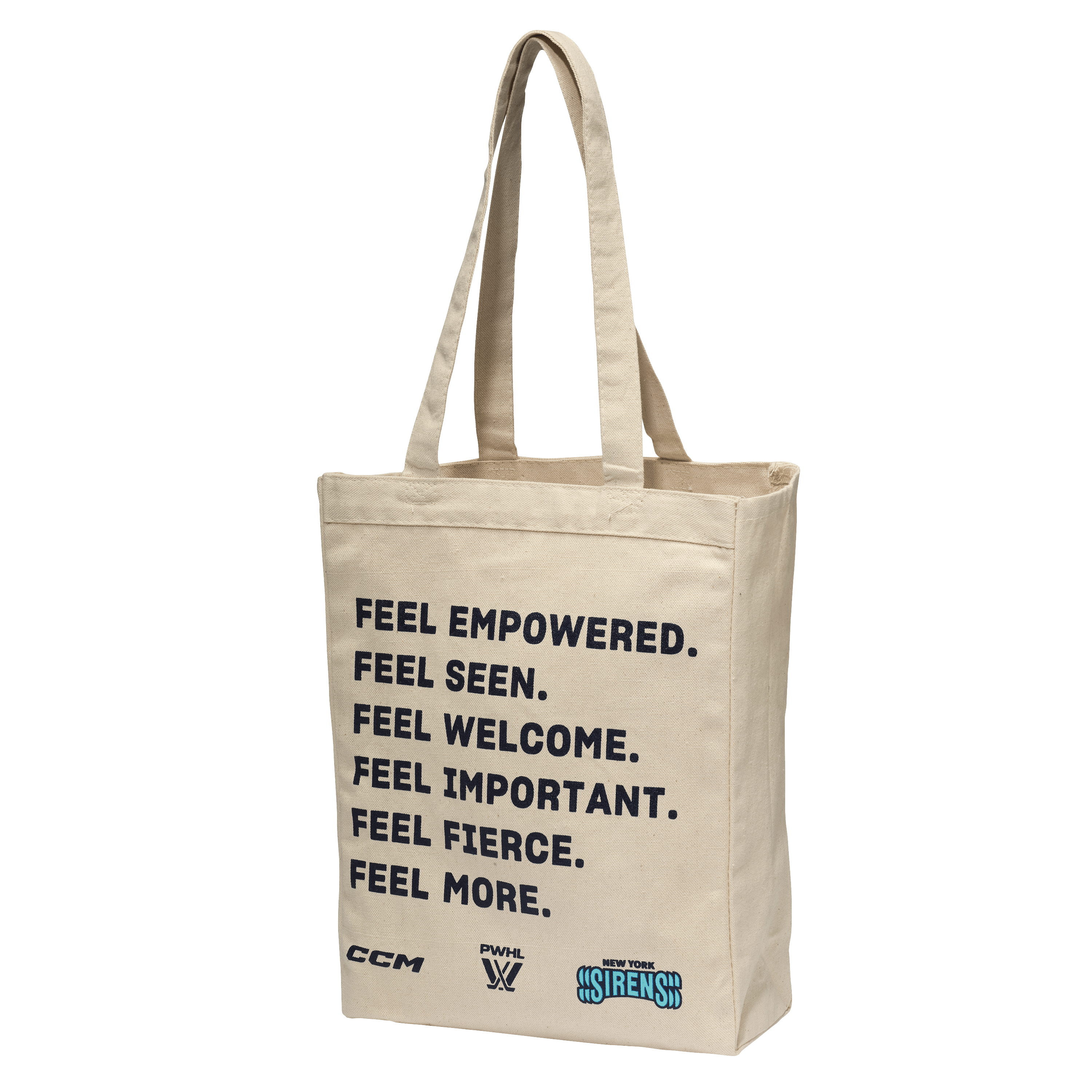 New York Sirens CCM Her Time Is Now Tote - Tote in Natural